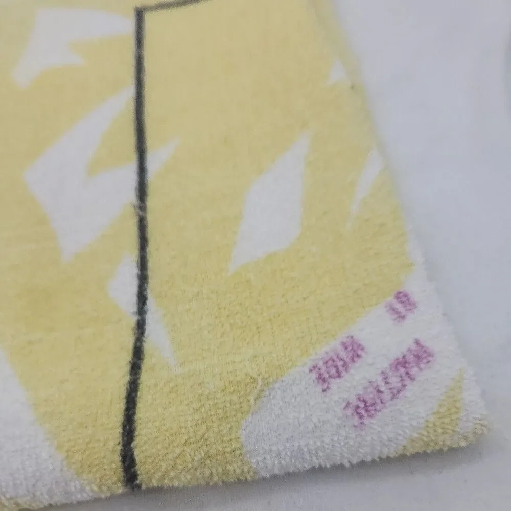 Beach Towel WESTERN UNION Telegram Having A Super Time Wish You Were Here READ
